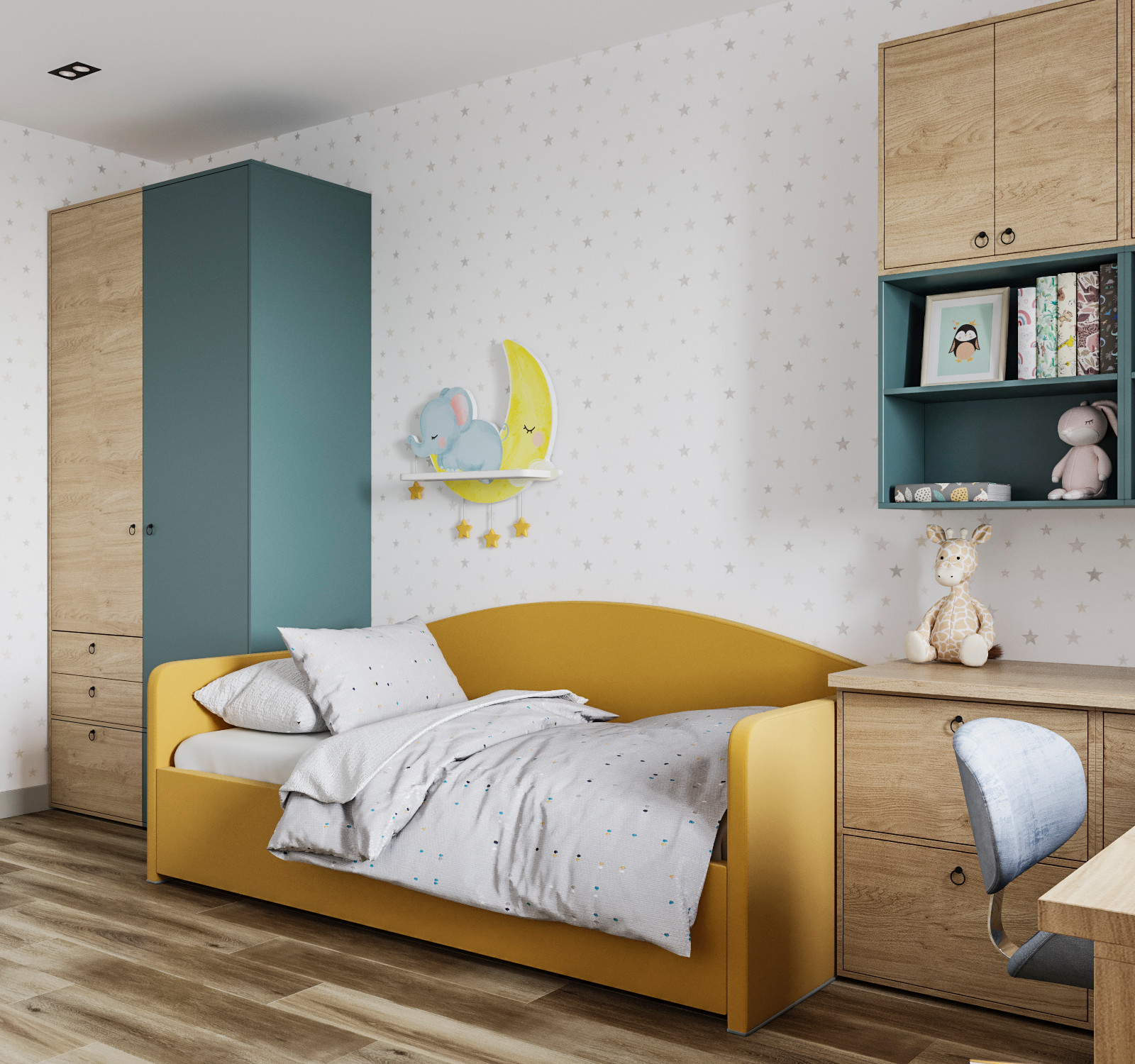 Проект 3-х комнатной квартиры для молодой семьи