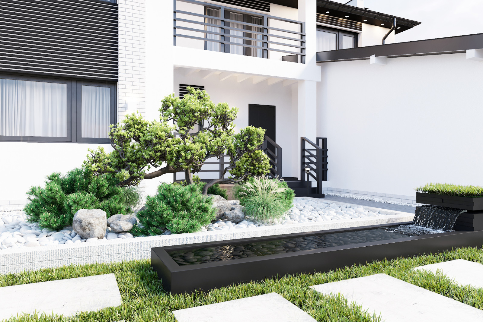 Ландшафтный дизайн. КП Клязьминский парк