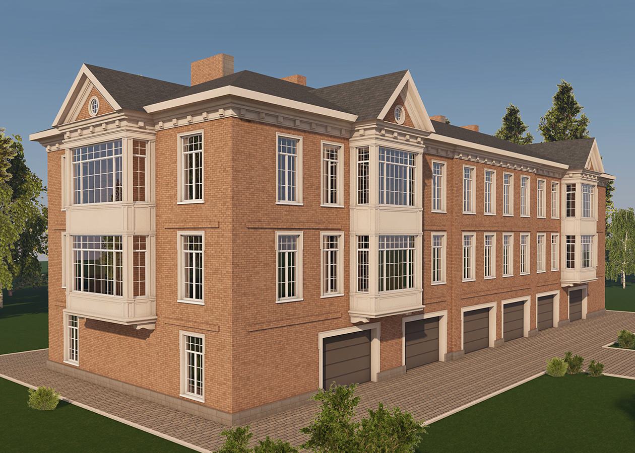 Дизайн фасадов загородных домов