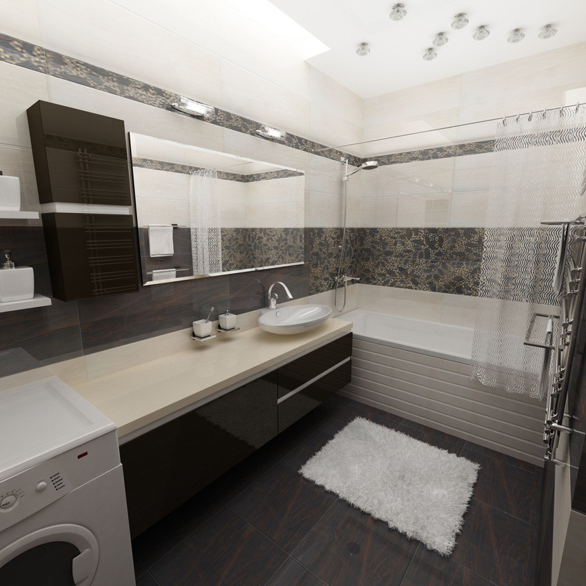 Интерьеры городской квартиры "Принт-модерн"