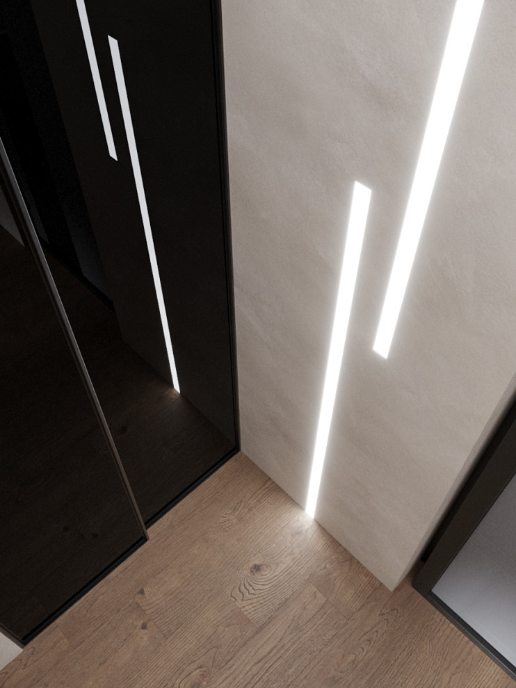 Дизайн-проект коридора с гардеробом