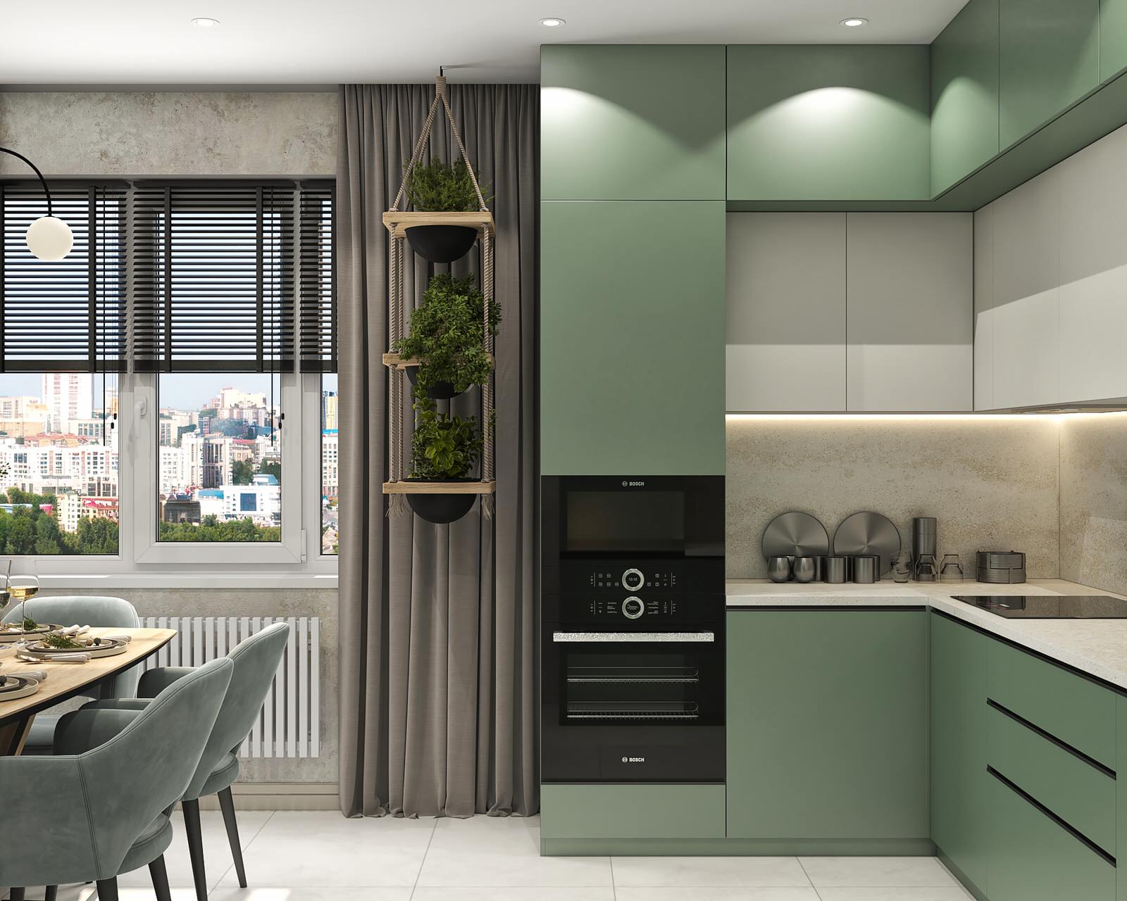 Яркая и спортивная квартира