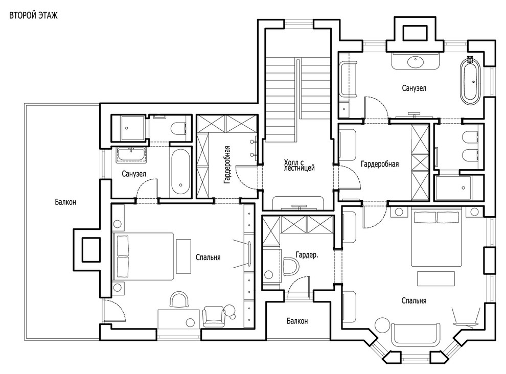 Houzz тур: Красивая жизнь в Трувиле (Подмосковье)