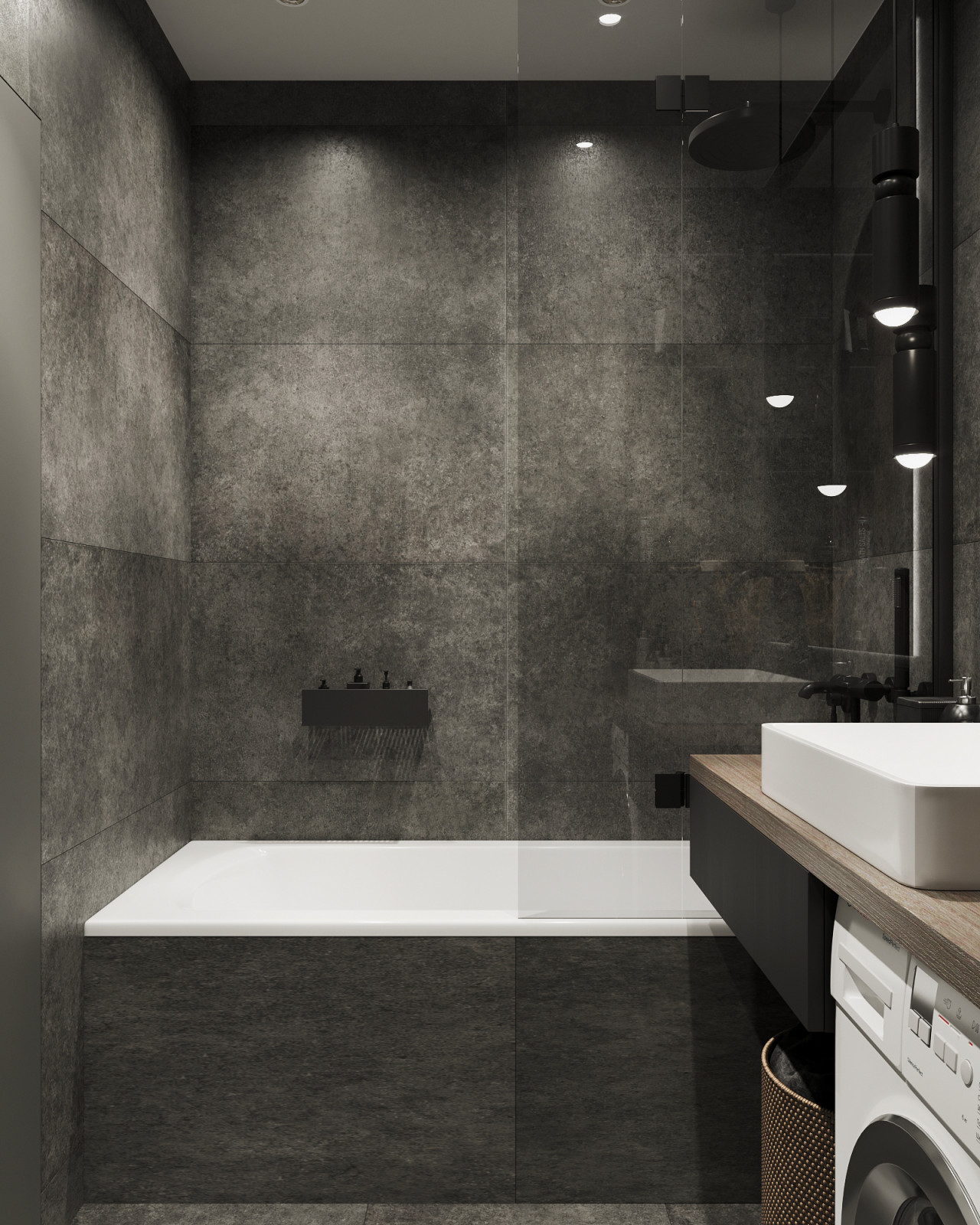 Обложка проекта: КВАРТИРА ДЛЯ ХОЛОСТЯКА 49 м2