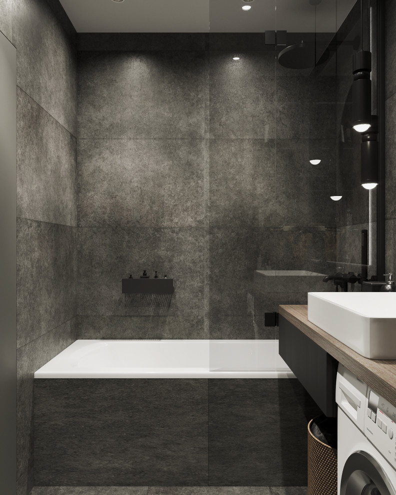 Обложка проекта: КВАРТИРА ДЛЯ ХОЛОСТЯКА 49 м2