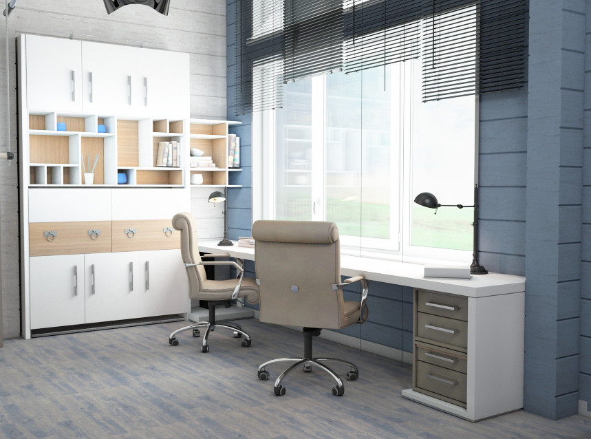 Совместить несовместимое! Минимализм в доме из клееного бруса.