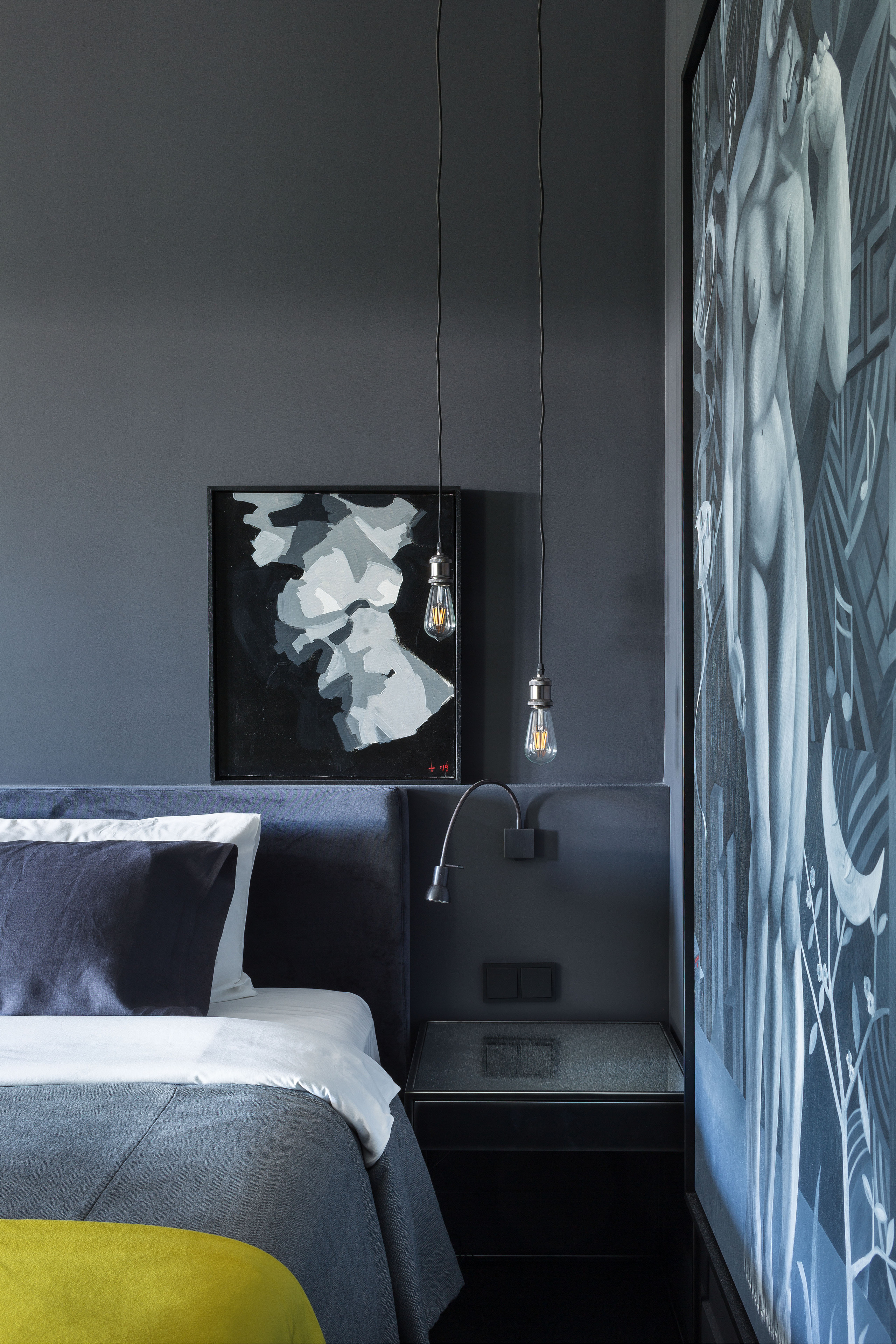 Houzz тур: Апартаменты, наполненные современным искусством