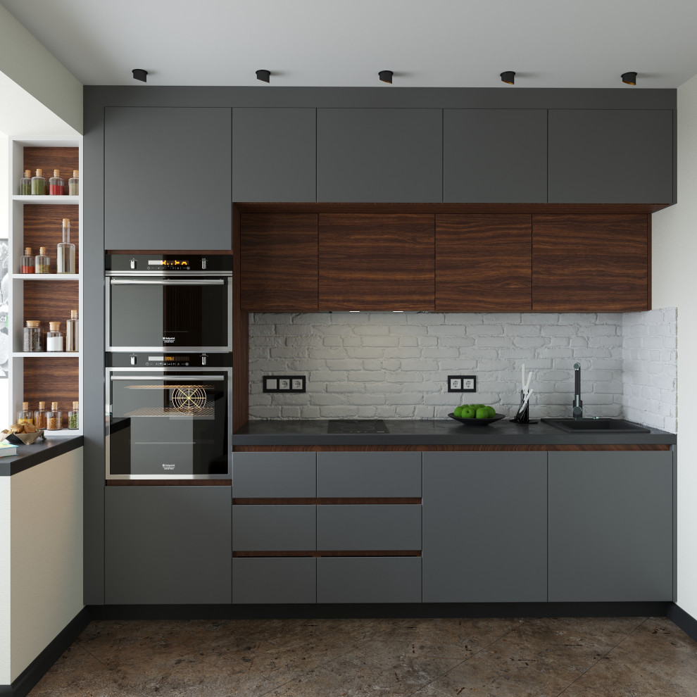 Обложка проекта: Кухня и лоджия на Лухмановской