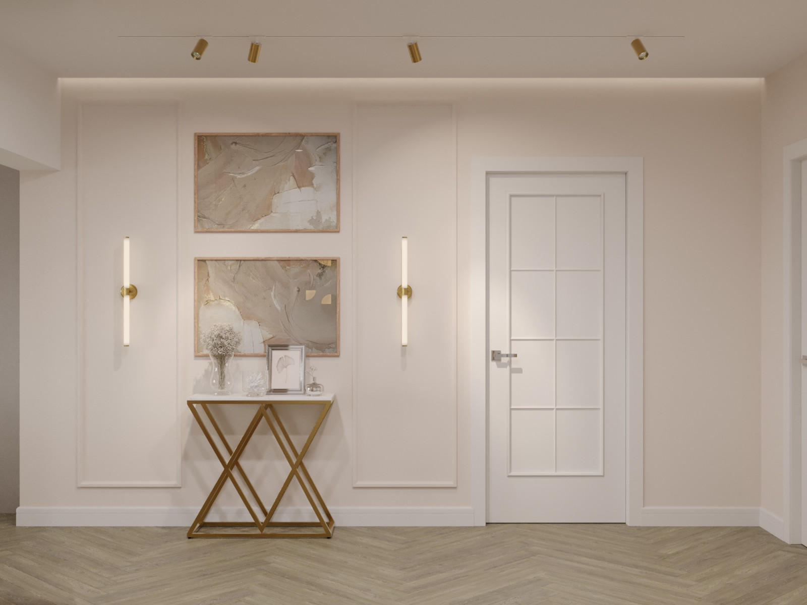 Дизайн интерьера квартиры в ЖК " Пять столиц"