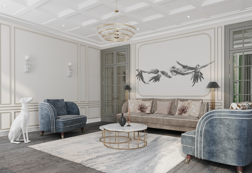 Квартира неоклассика 170м2