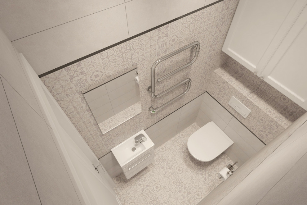 Двухкомнатная квартира в скандинавском стиле 61м2 в ЖК "Гринпарк"