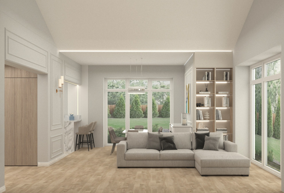 Дом с камином