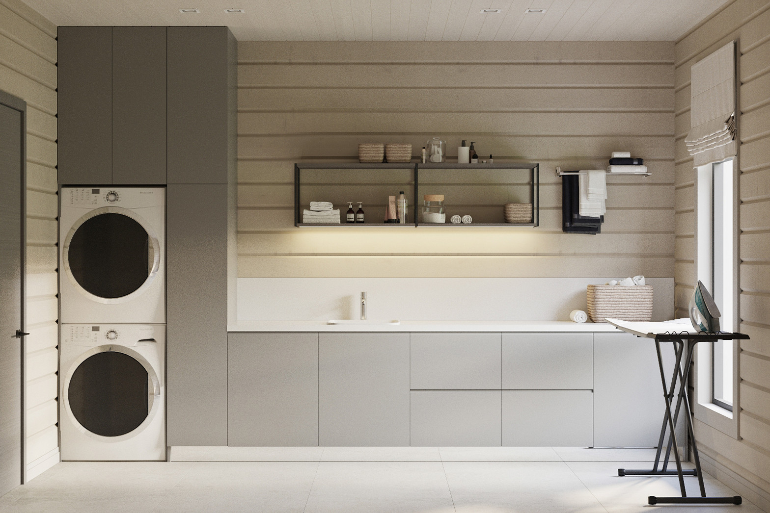 Интерьер загородного дома, 400 м2