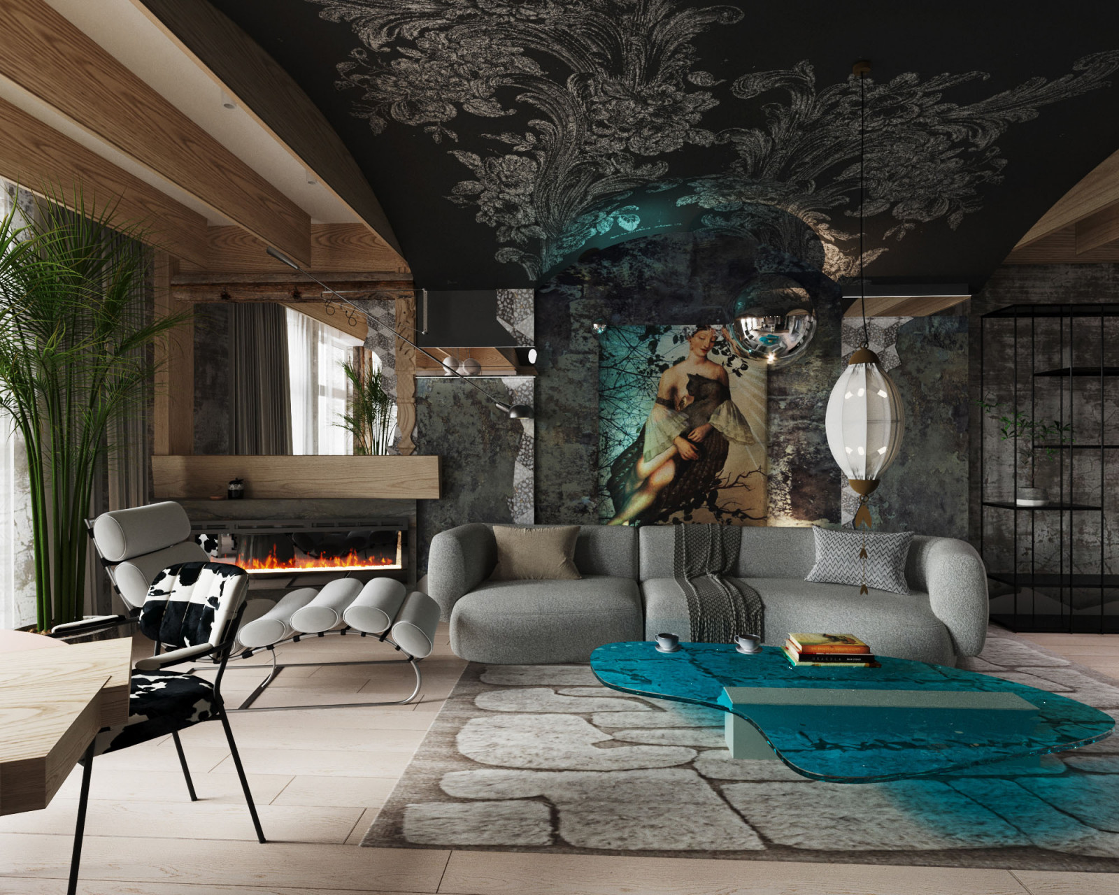 Обложка проекта: Дизайн-проект на Васильевском О. ЖК Преображенский