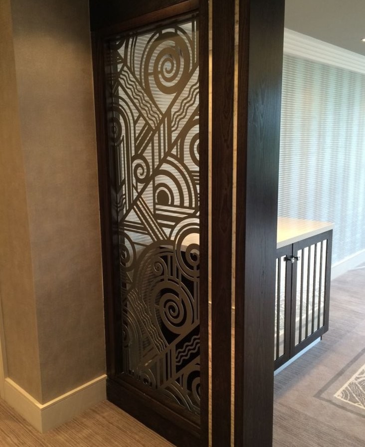 Перегородка декоративная. Зонирование комнаты.