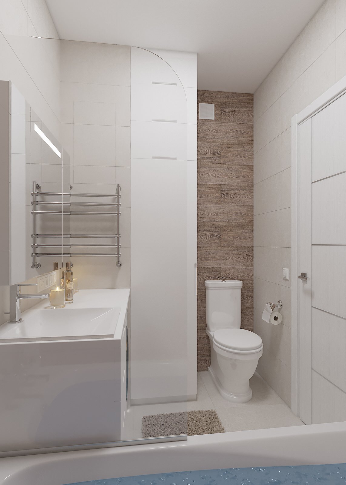 Двухкомнатная квартира на пр.Ленина 136