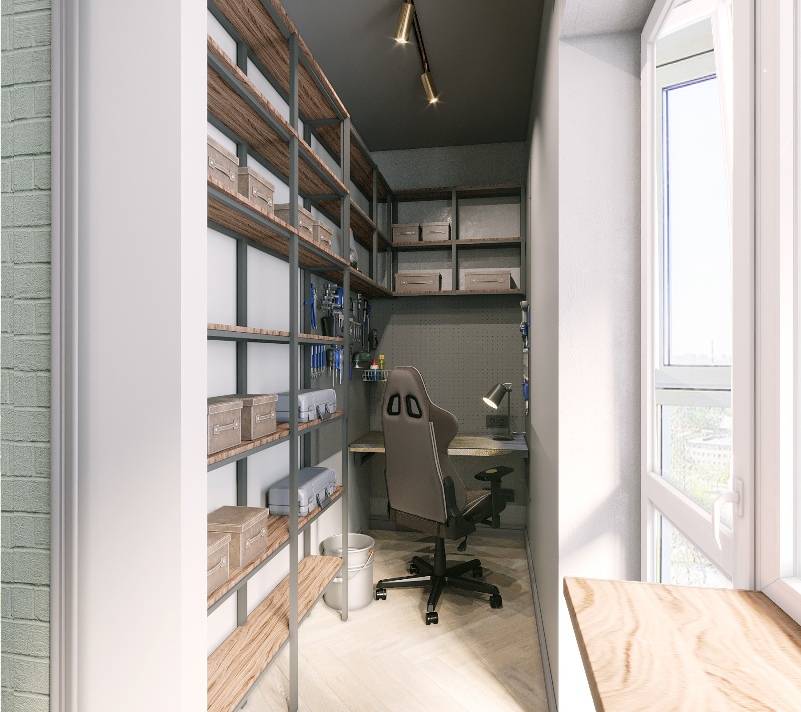 Лофт и велосипед