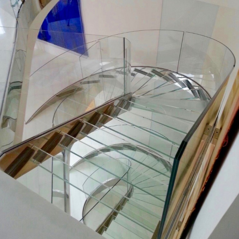 GLASS STAIRCASES