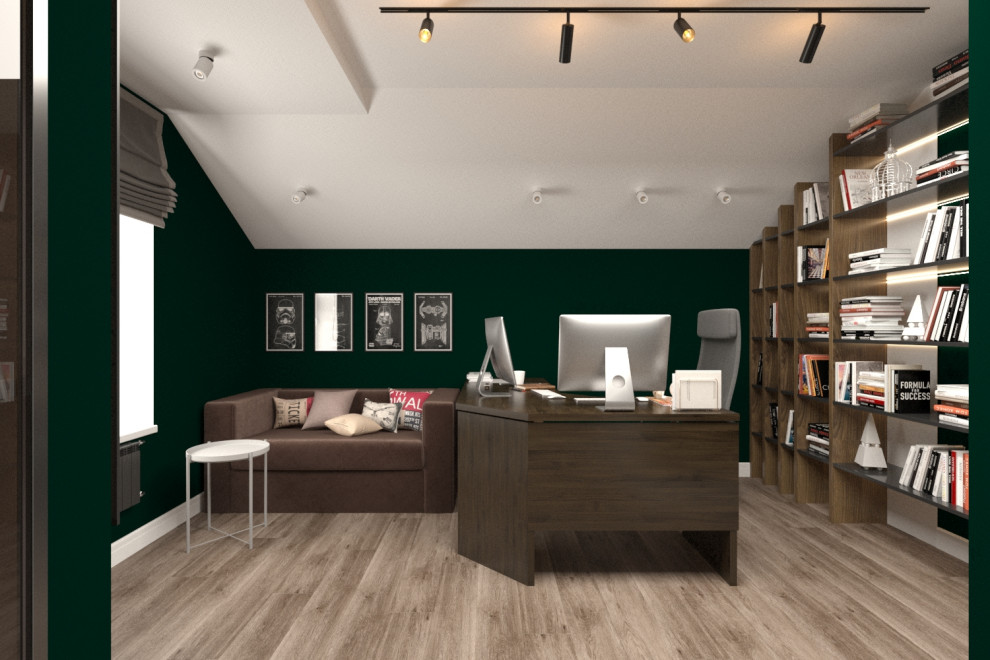 Обложка проекта: Яркий интерьер таунхауса