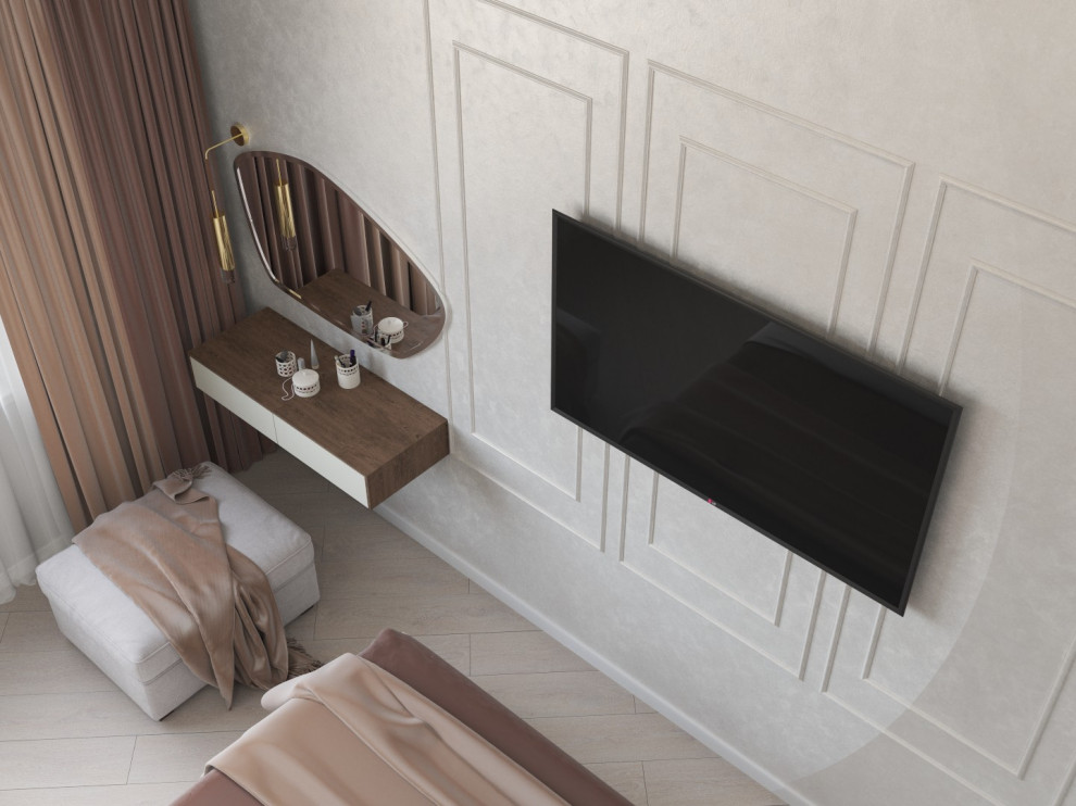 Обложка проекта: Спальня с входом в гардероб