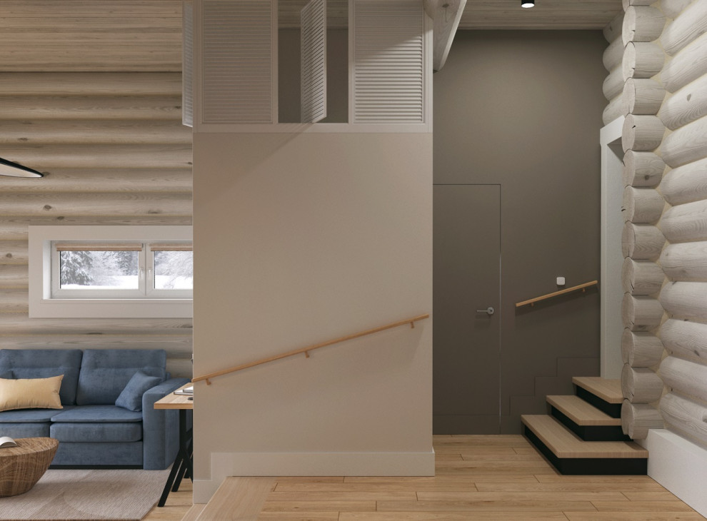 Дом из оцилиндрованного бревна г.Киров