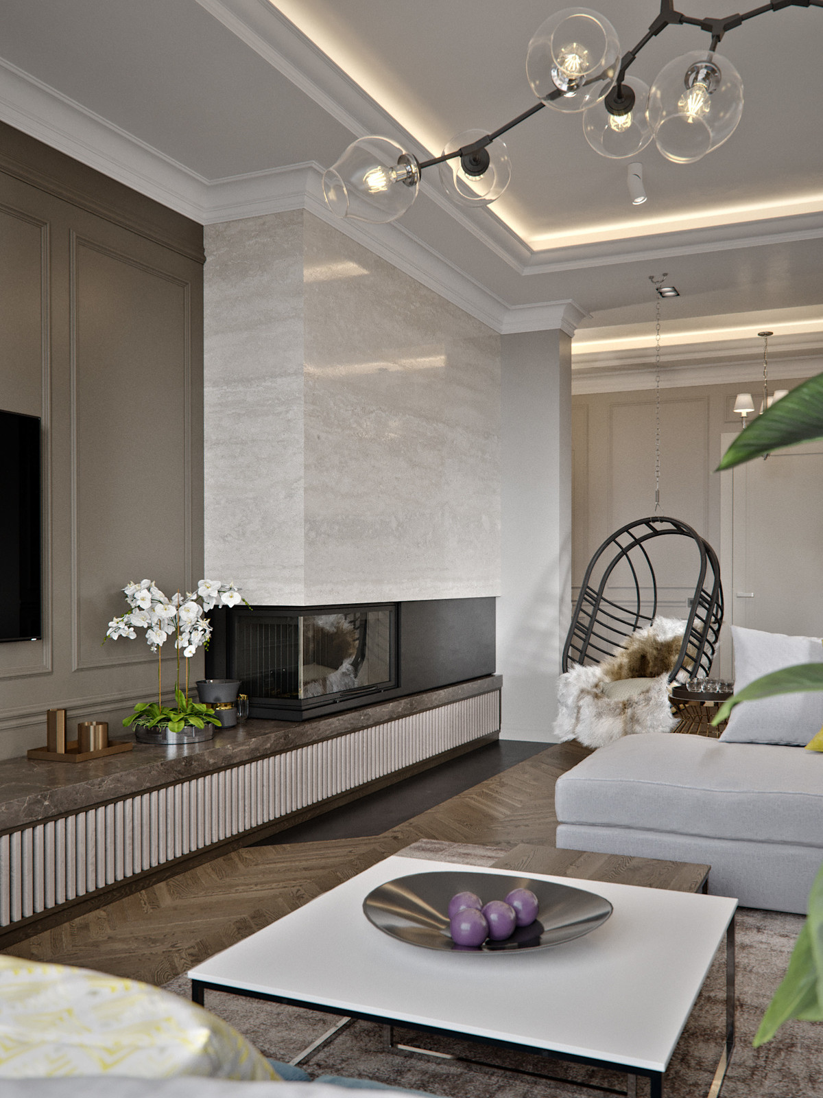 Загородный дом в коттеджном поселке "Онегин Парк"