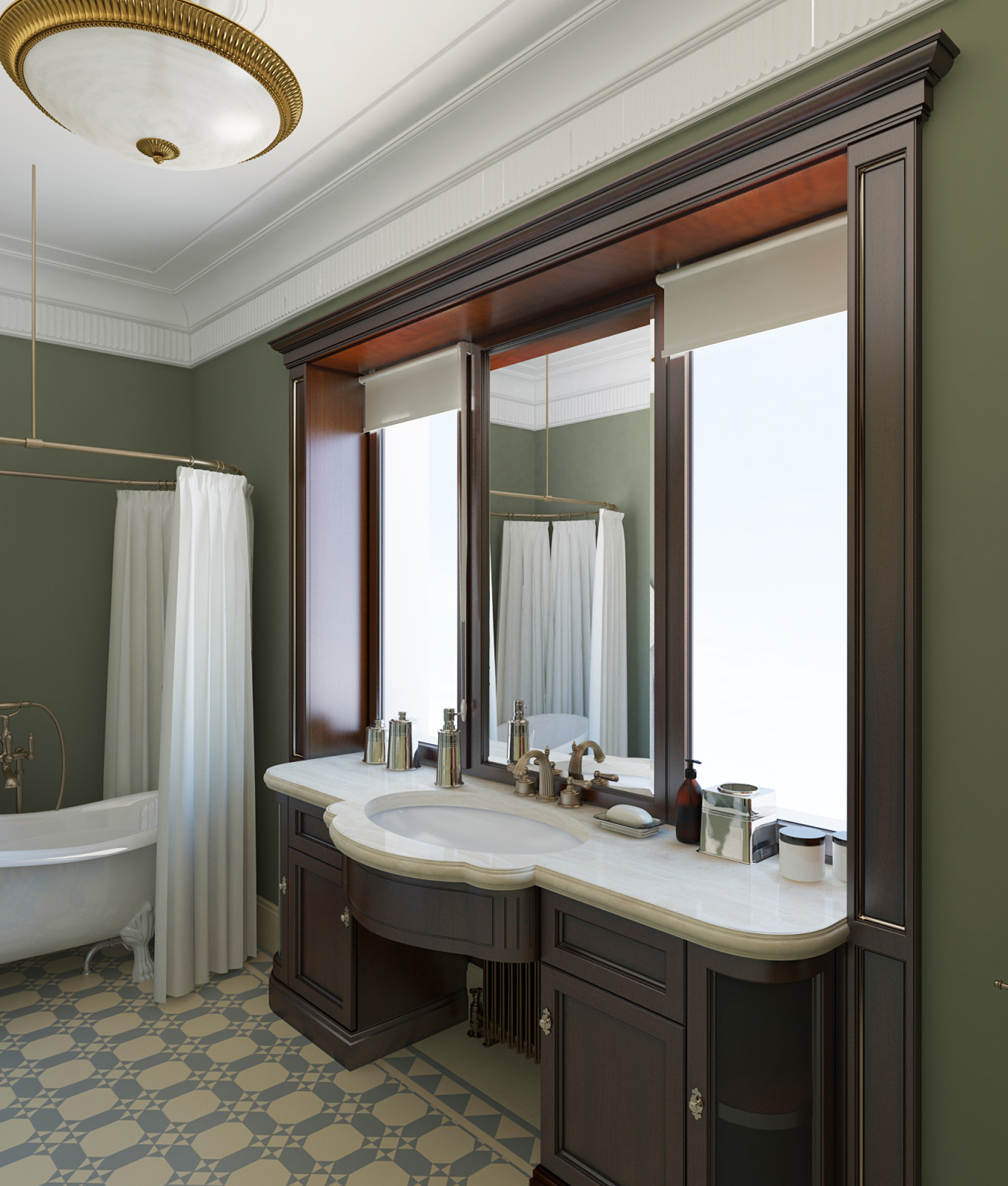 Старый фонд. Квартира на Английской набережной