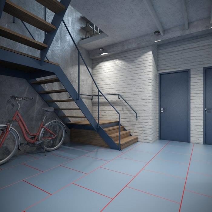 Проект двухуровневой квартиры  в ЖК  "Шаляпинская усадьба"