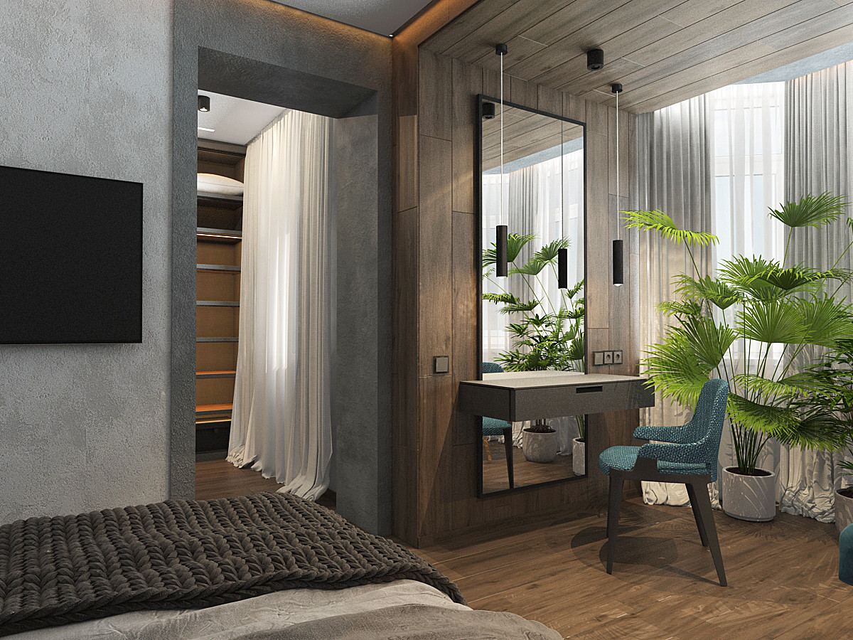 Проект дома общей площадью 198 м2