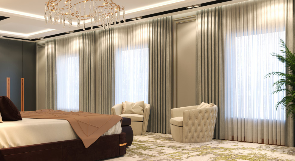 Дизайн Виллы в 3 этажа в городе Ашхабад