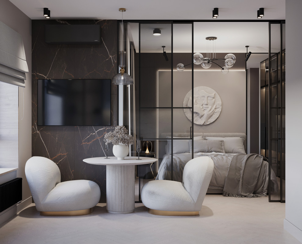 Квартира-студия для девушки в ЖК Екатерининский Парк