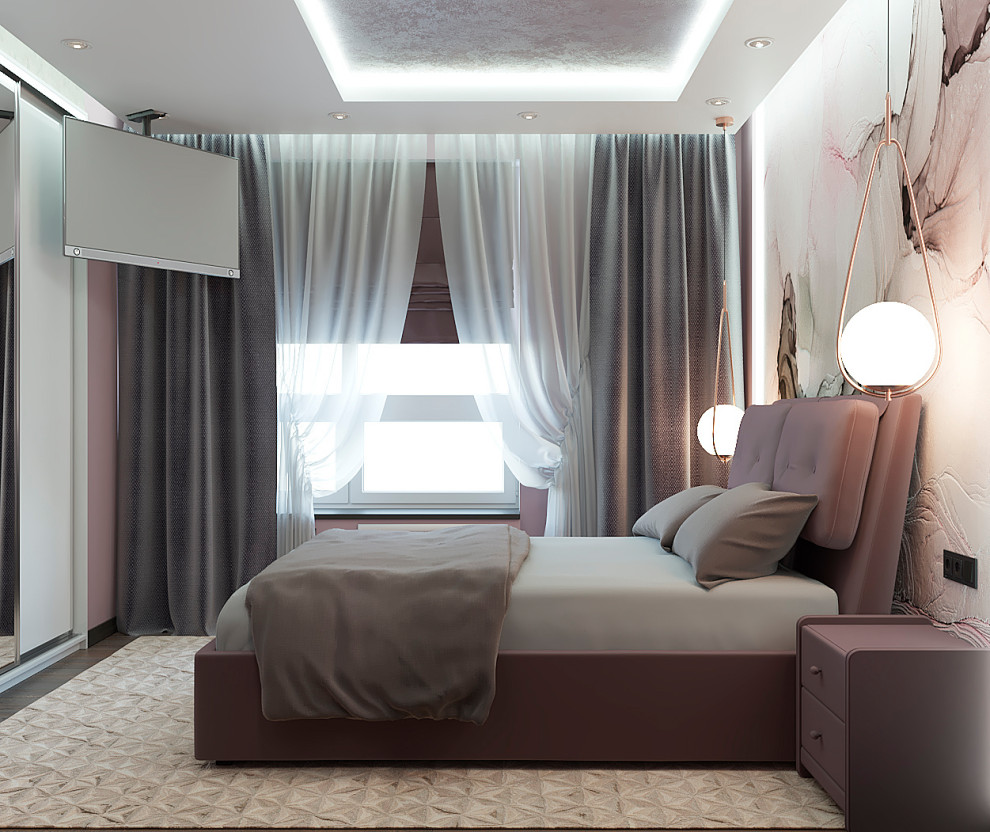 Яркая сочность. Трехкомнатная квартира на Озерной