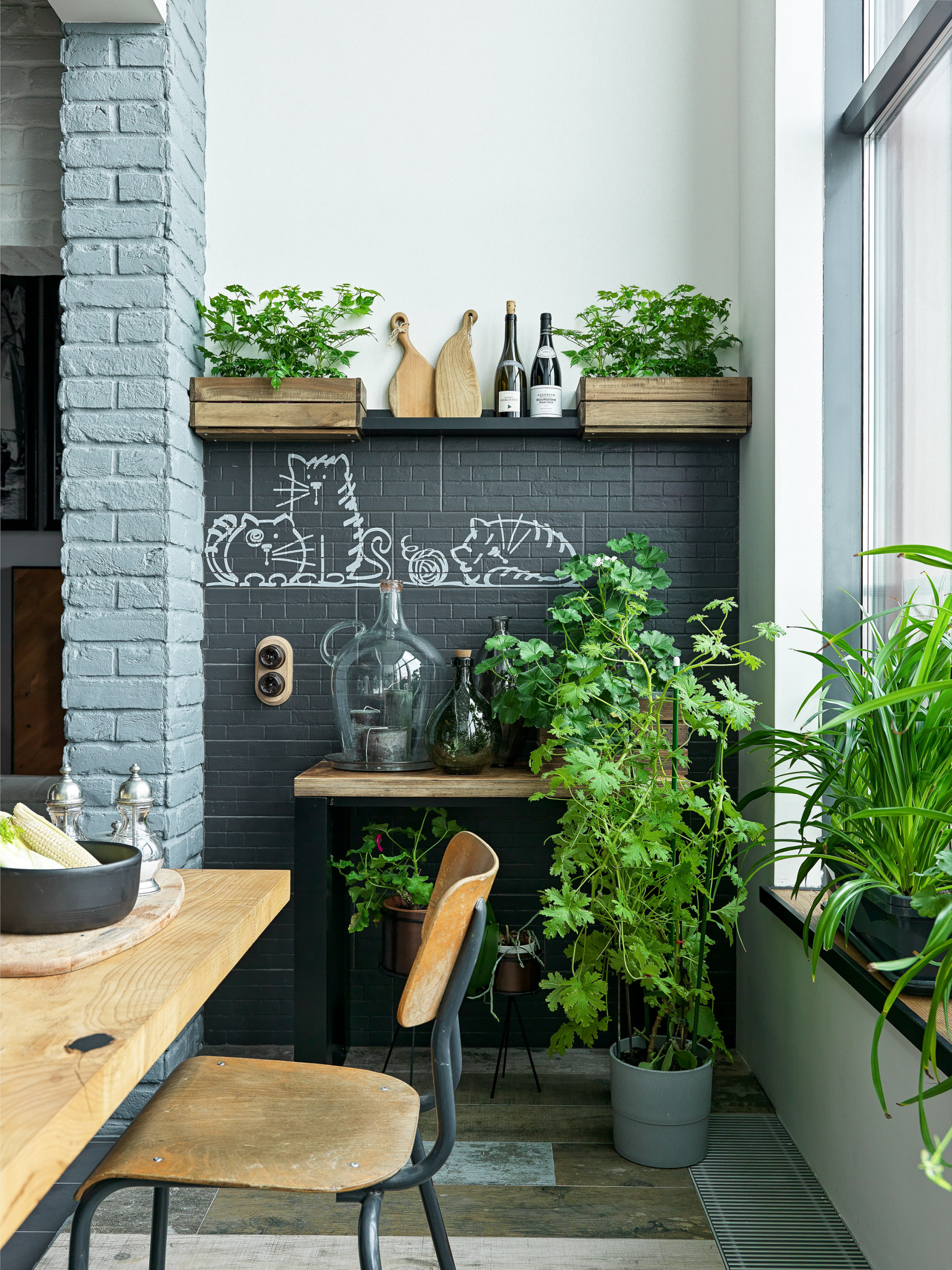 Houzz тур: Квартира с готическими окнами