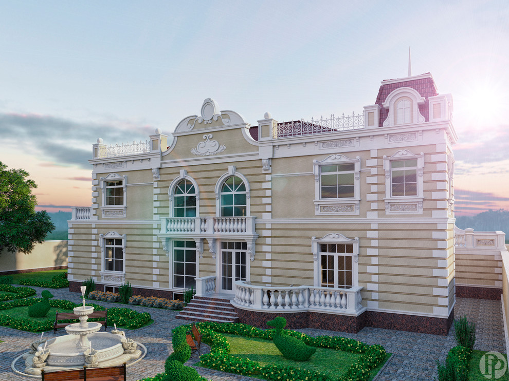 Проект частного особняка в классическом стиле