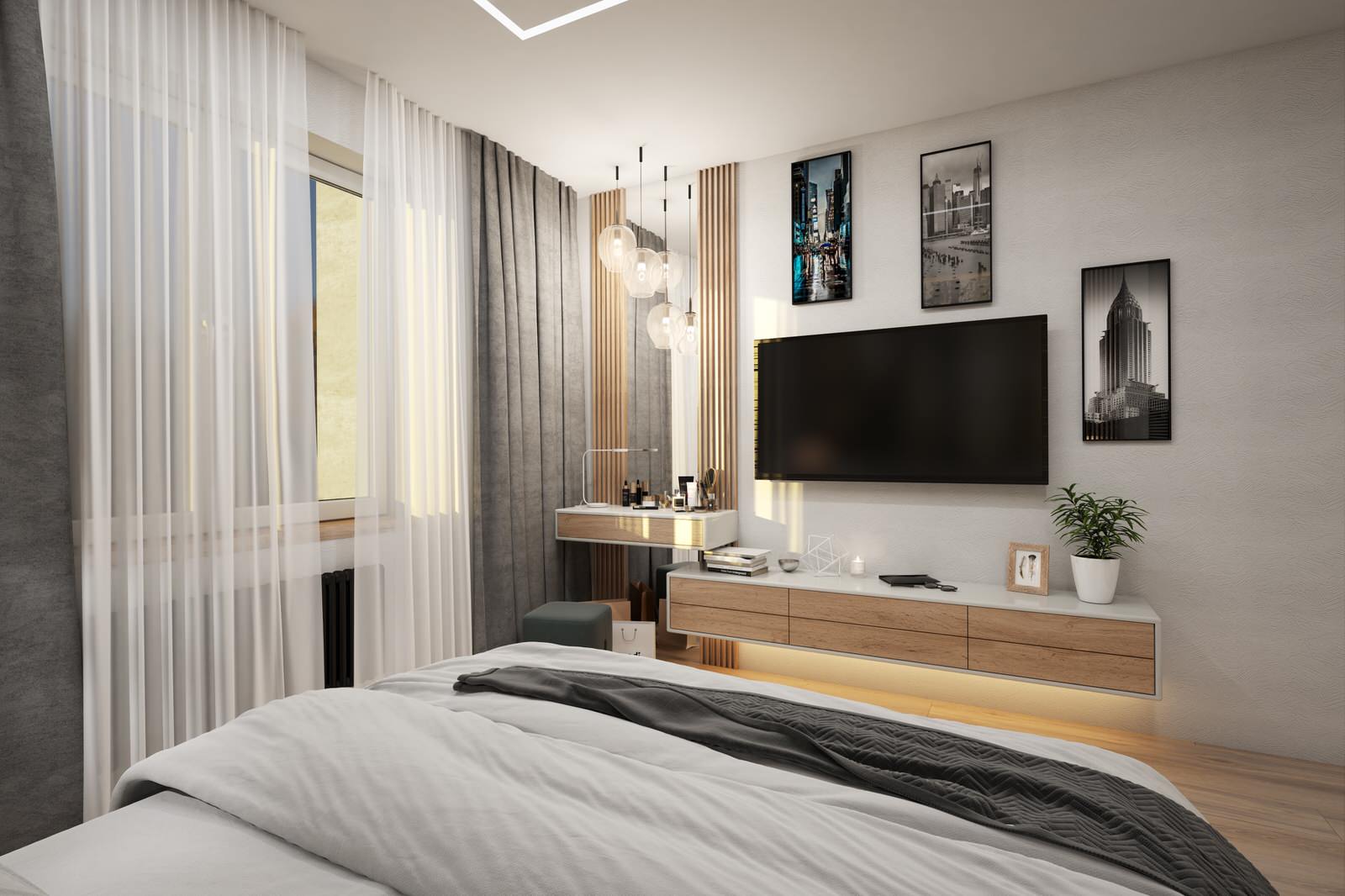 Однокомнатная квартира 45 кв.м.