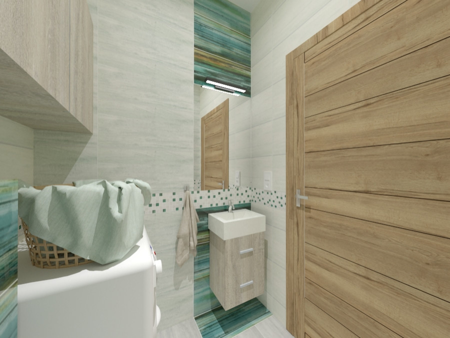 Туалет на первом этаже