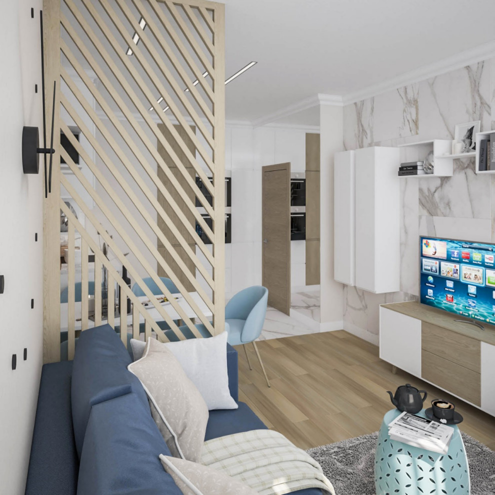 Небольшая уютная квартира для молодой семьи