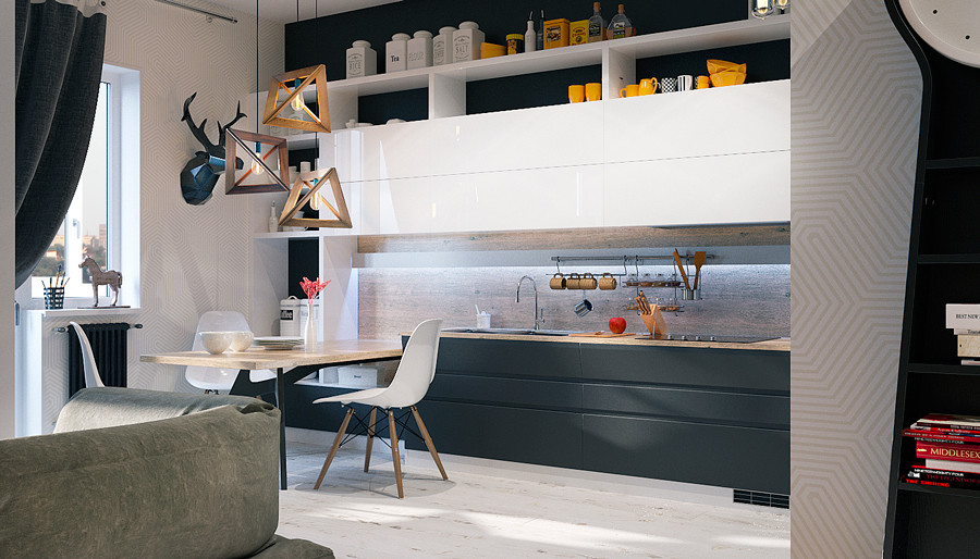 Проект интерьера по ул. Ватутина в г. Владивостоке