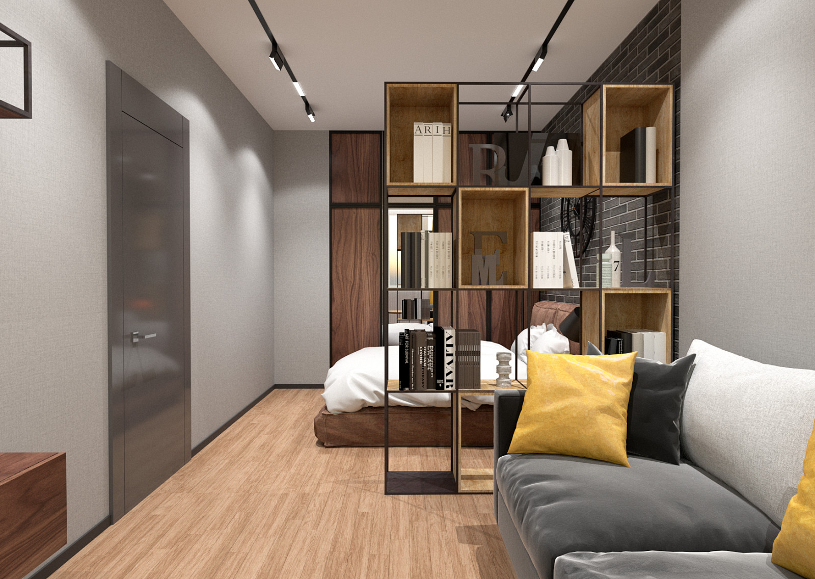 Жилая квартира в стиле Loft