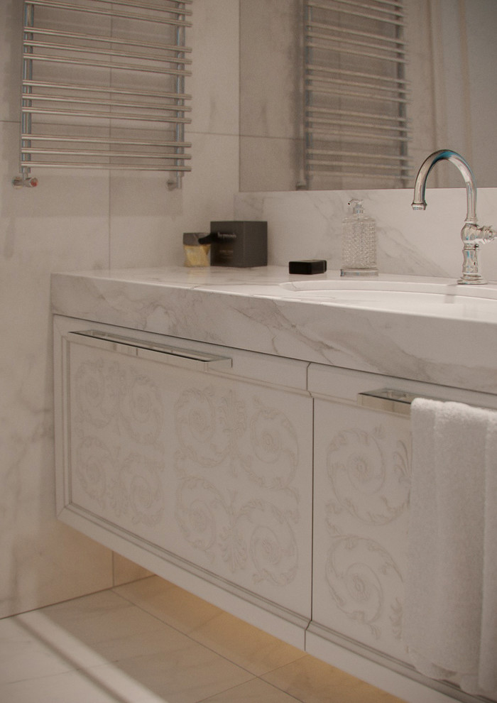 3х уровневая квартира в стиле современная классика