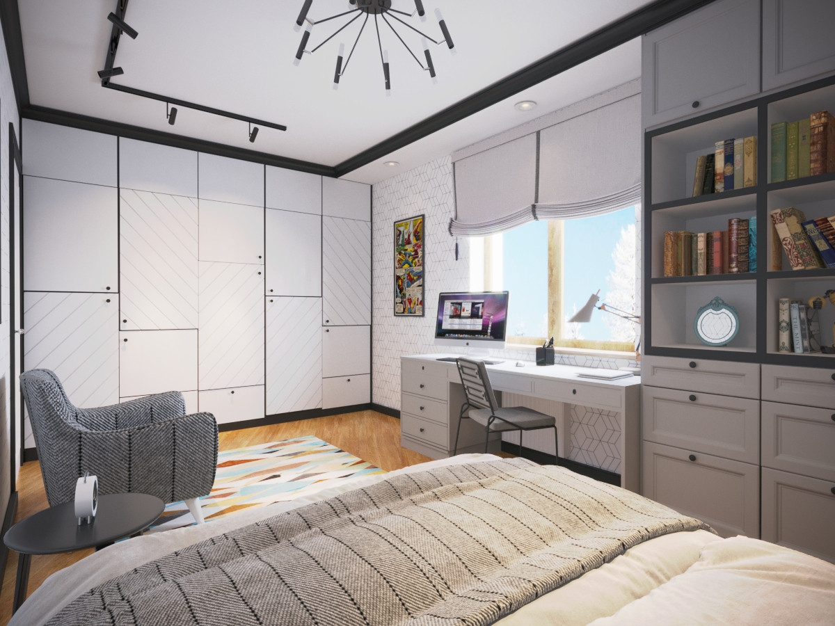 Проект дома в современной классике