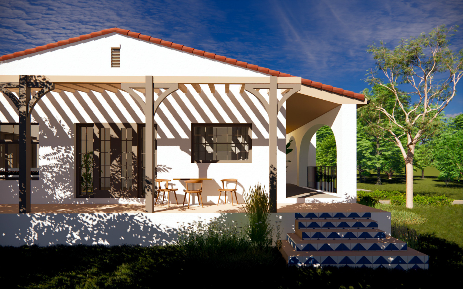 Дом в южном стиле