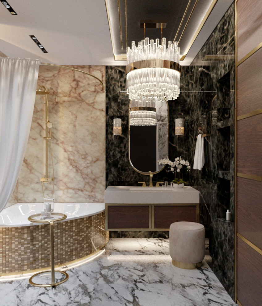 Квартира на Крестовском острове, 178 м2