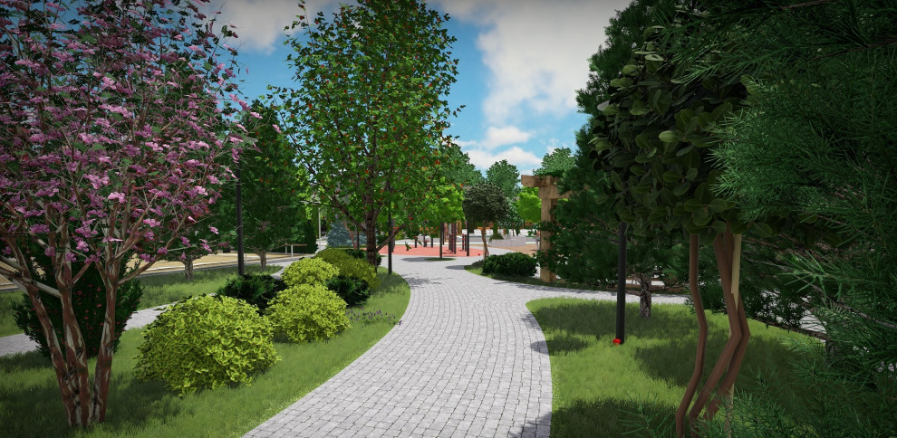 Проект гостиничного комплекса площадью 64 сотки