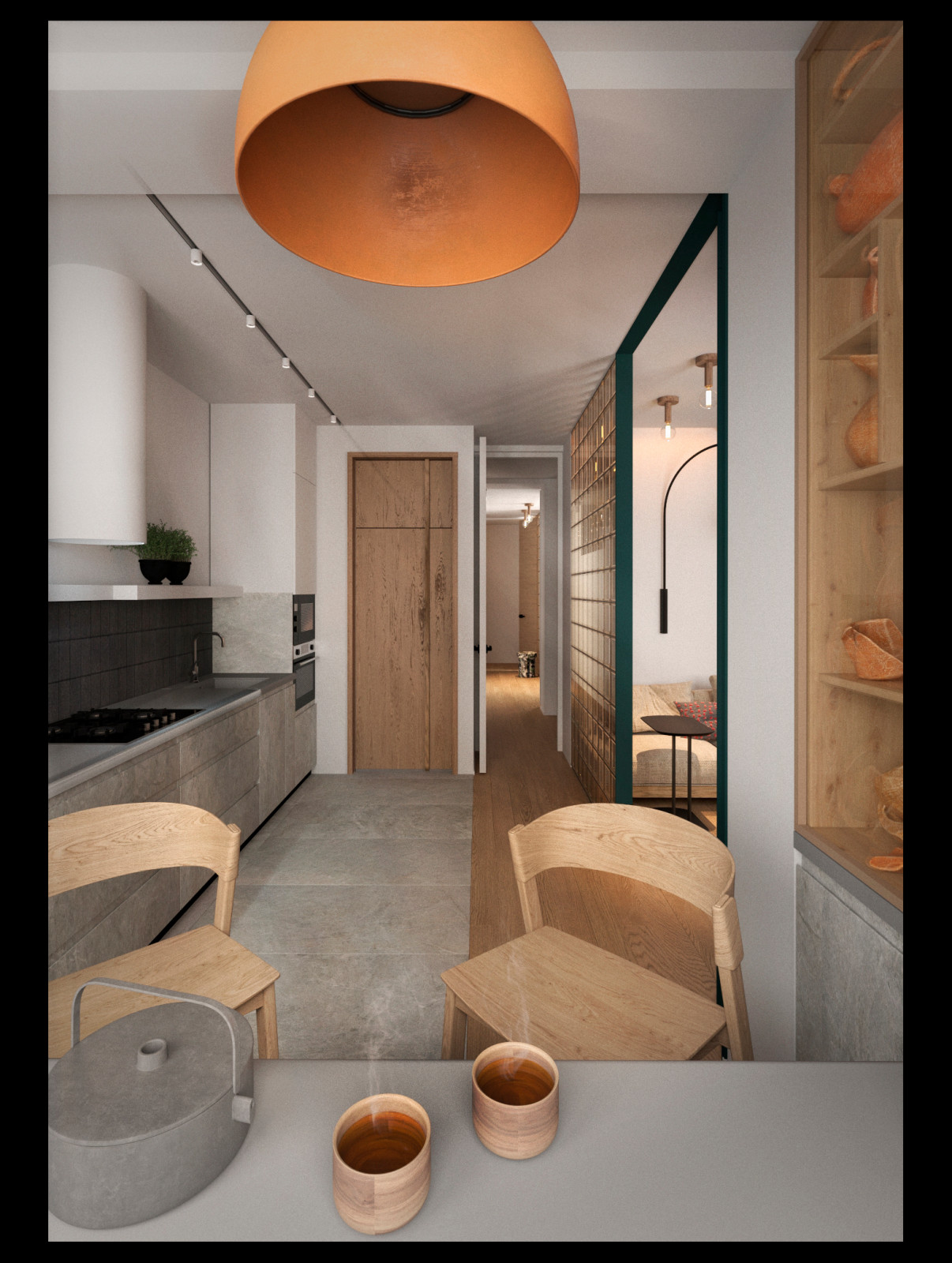 Проект квартир "СКАНДИ"  106 м2