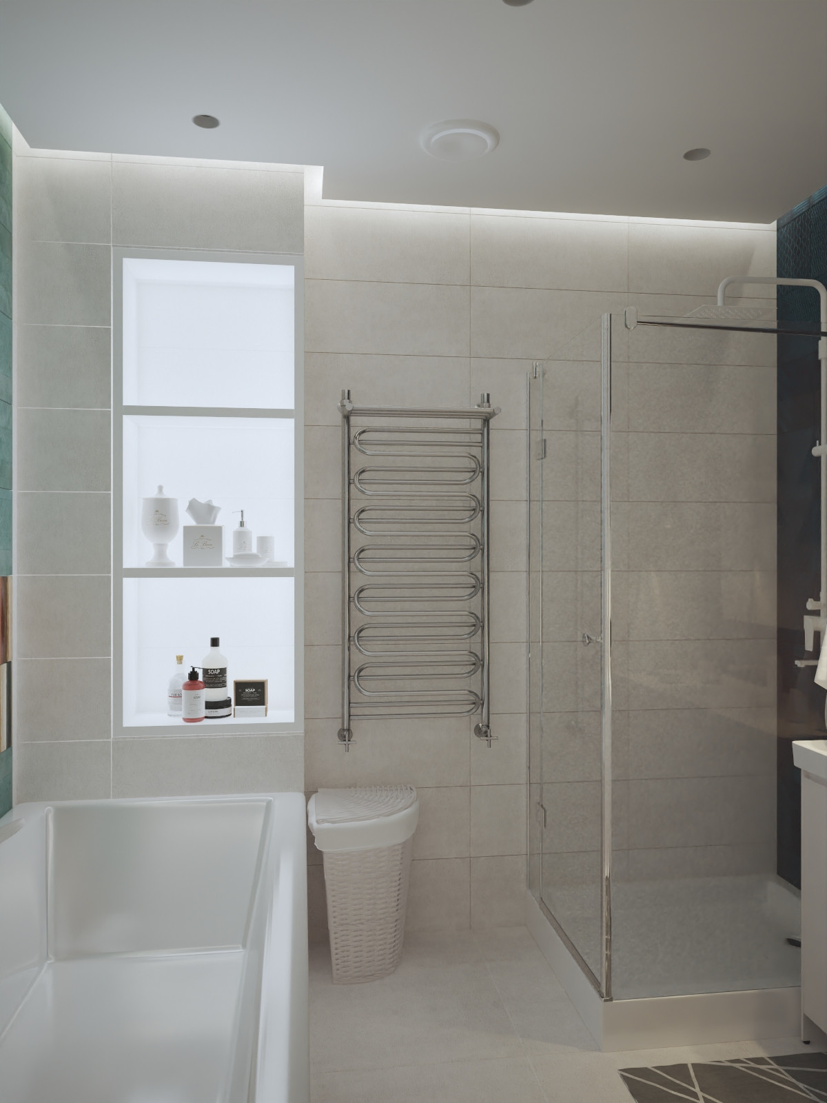 Трехкомнатная квартира / Чебоксары / 2019 год