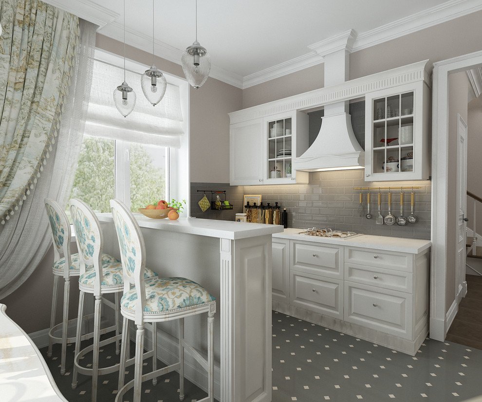 Двухэтажный таунхаус в стиле прованс