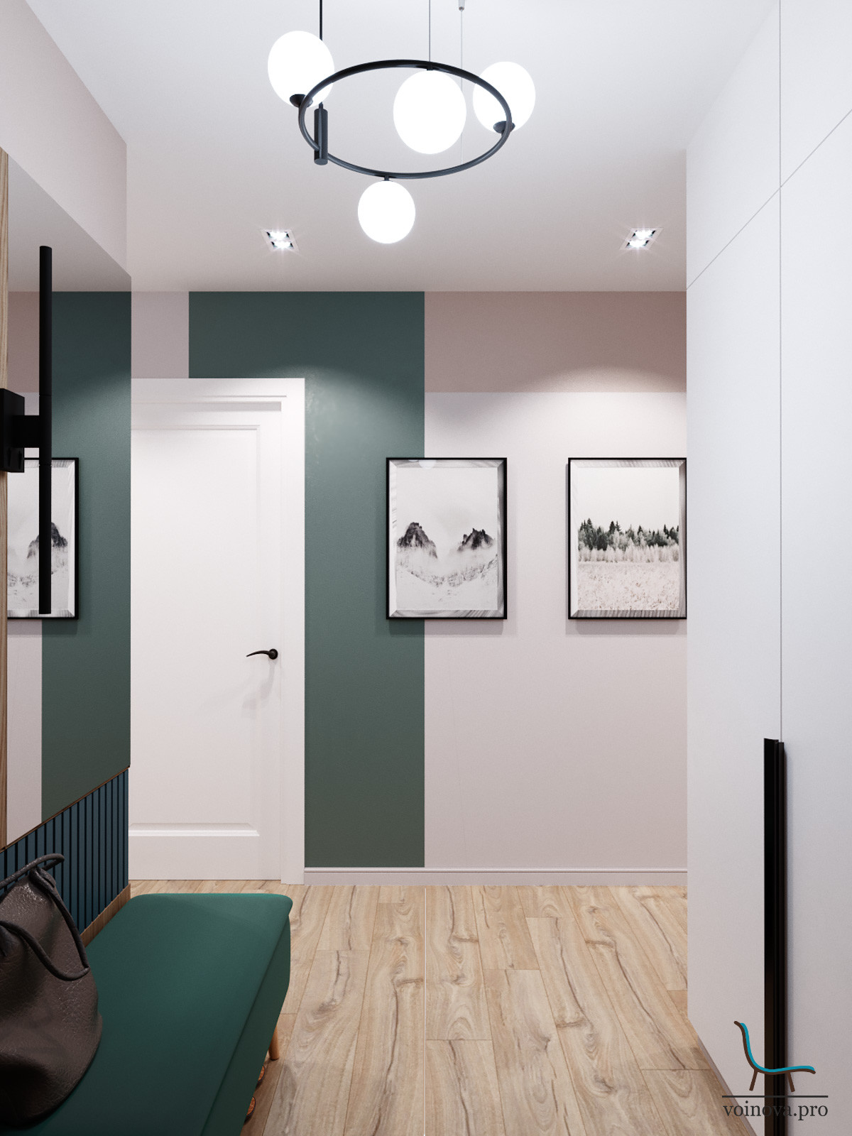 Квартира в "стиле колор-блок"