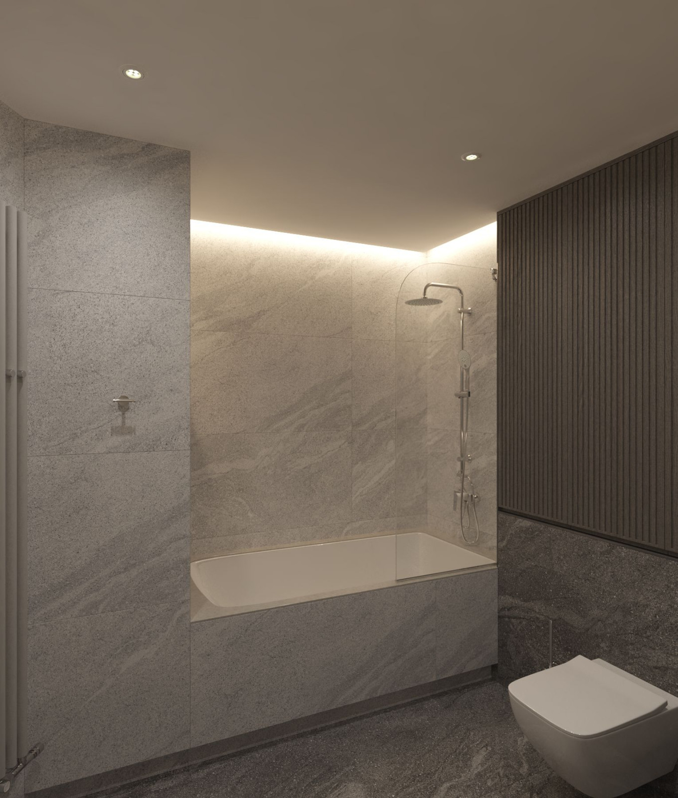 Дизайн проект квартиры со сложной остроугольной планировкой