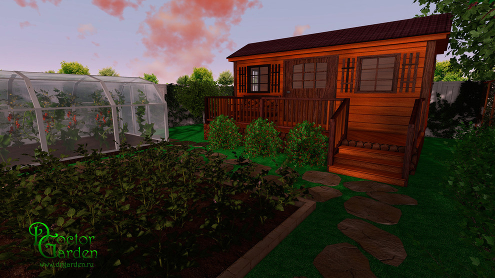 Сад для большой семьи